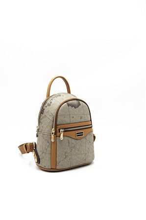 Silver  Polo Haki - A.Taba NV983 Kadın Sırt Çantası