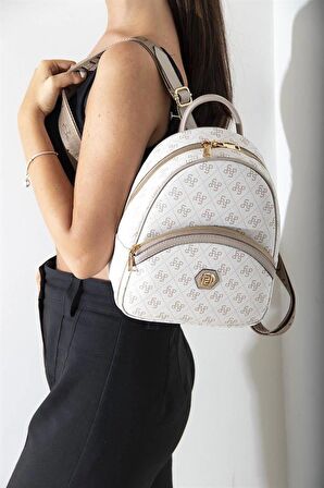 Silver  Polo Bej - Kum NV945 Kadın Sırt Çantası