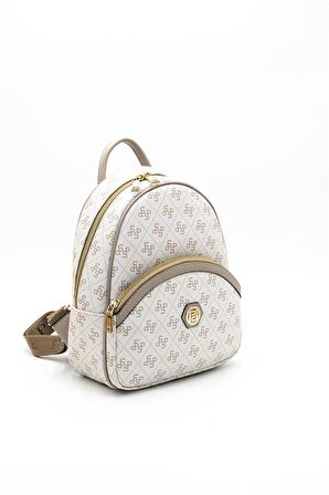 Silver  Polo Bej - Kum NV945 Kadın Sırt Çantası