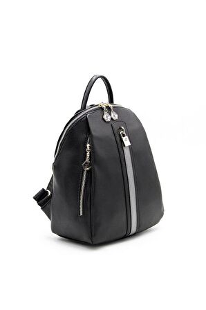 Silver  Polo Siyah - Siyah NV1123 Kadın Sırt Çantası