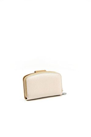 Silver  Polo Bej - A.Taba NV874 Kadın Cüzdan  Kartlık