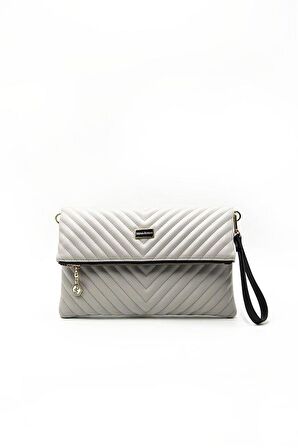 Silver  Polo A.gri - A.gri NV1134 Kadın Portföy  Clutch