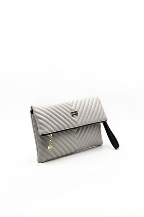 Silver  Polo A.gri - A.gri NV1134 Kadın Portföy  Clutch