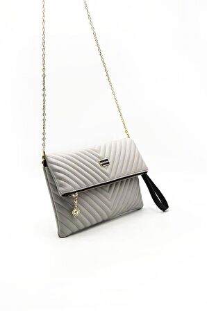 Silver  Polo A.gri - A.gri NV1134 Kadın Portföy  Clutch