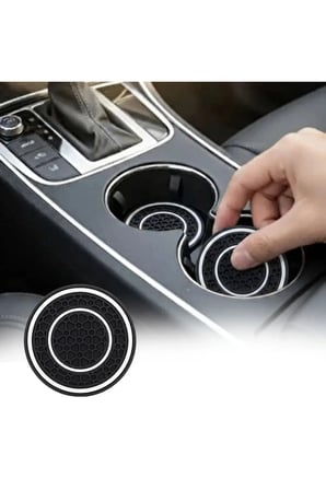 Silikon Araç Bardak Altlığı 70 Mm – Kaymaz Telefon Ve Para Tutucu Mat