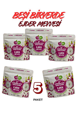 FairDry Beşibiryerde Ejder Meyvesi, Freeze Dried, Dondurularak Kurutulmuş, Meyve Kurusu
