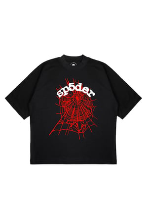 Unisex Oversize SP5DER Basic Baskılı Boxy Fit Kalın Kumaşlı T-shirt