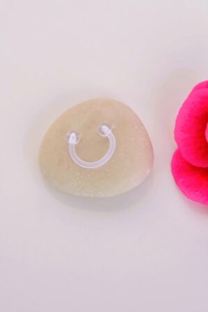 Silikon Tragus Piercing Helix Kıkırdak Smile Piercing