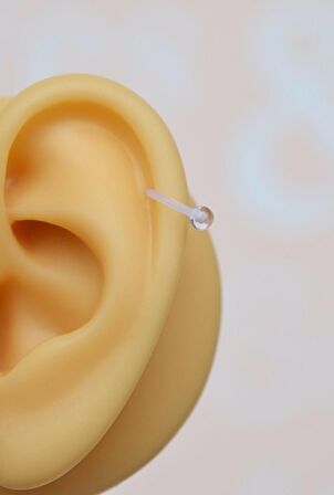 Silikon Tragus Piercing Helix Kıkırdak Smile Piercing