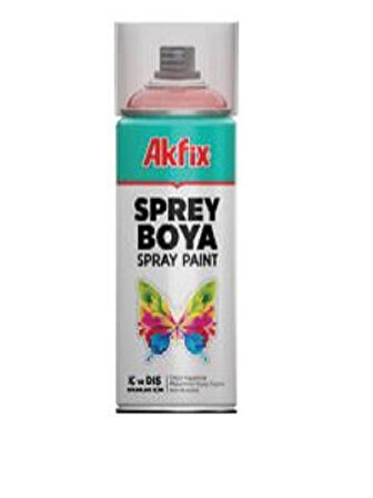 AKFİX SPREY BOYA PARLAK KAHVERENGİ RAL8017 400ML (380GR)