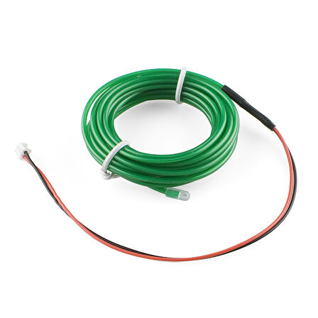 EL Wire Neon İp Led - Yeşil (3m) Standart