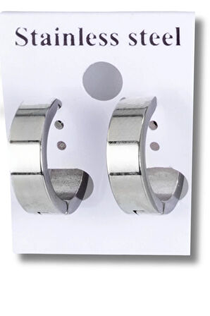 14 mm Pirate Çelik Küpe