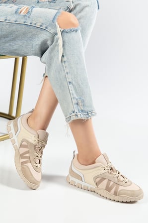 Suins Space Model Hakiki Deri Kadın Spor Ayakkabı Sneaker