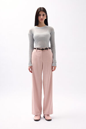 SUPPLİERBY Fitilli Transparan Bluz