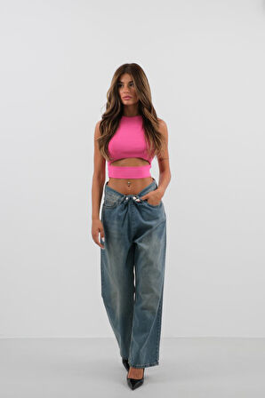 SUPPLİERBY Pencere Detay Triko Bluz