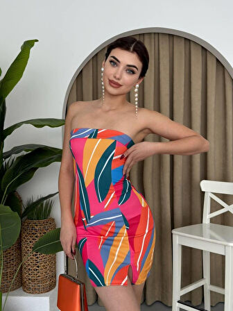 SUPPLİERBY Wersi Straplez Elbise