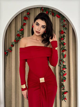 SUPPLİERBY Seta Straplez Elbise