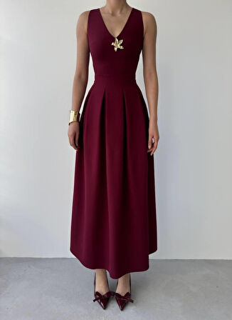 SUPPLİERBY Late Yıldız Detaylı Elbise