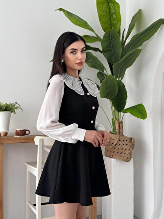 SUPPLİERBY Asıo Bebe Yaka Elbise