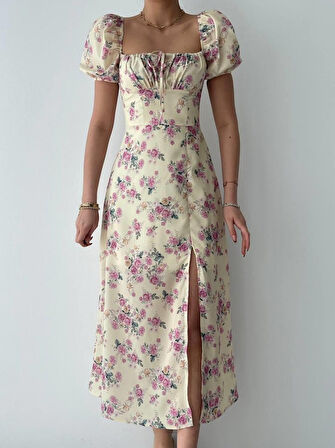 SUPPLİERBY Zeze Balon Kol Elbise