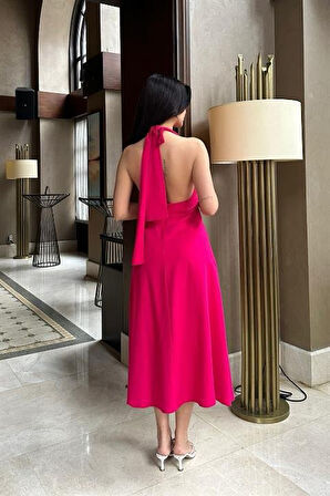 SUPPLİERBY Ruby Sırt Dekoteli Elbise 2561-8