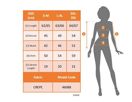 SUPPLİERBY Kadın Kısa Kollu Kare Lazer Yakalı Janjan Krep Bluz