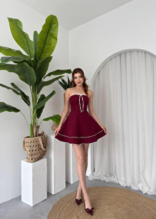 SUPPLİERBY Yuna Straplez Elbise