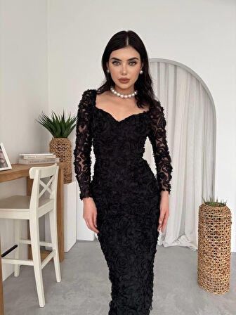 SUPPLİERBY Folers Çiçek Desenli Elbise