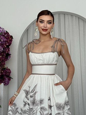 SUPPLİERBY Rewe Cep Detaylı Elbise