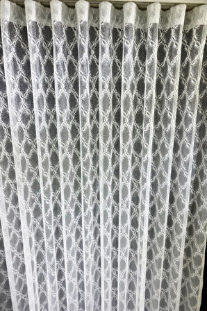 S Pile Taç Seher Örme Tül Perde Es Tül Perde