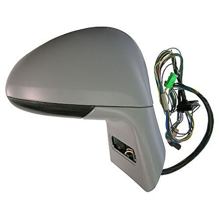 SPJ E-2134 Dış Dikiz Aynası C4 Elektrikli Ayna 04 10 Astarlı Sensörlü Mavi Cam Sağ 8149.ZX