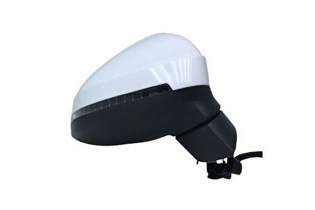 SPJ E-4597 Peugeot 301 C-Elysee Mekanik Ayna 13-Siyah Kapak Sol 1609064680