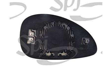 SPJ L-0571 Dış Dikiz Ayna Camı C4 Elektrikli Ayna Camı 04 10 Kör Noktalı Mavi Sol 8151.HL