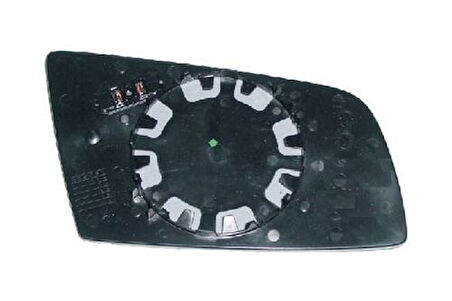 SPJ L-1388 Dış Dikiz Ayna Camı E60 E61 E63 E64 Elektrikli Ayna Camı 03 09 Kör Noktalı Mavi Cam Sağ 51167065082