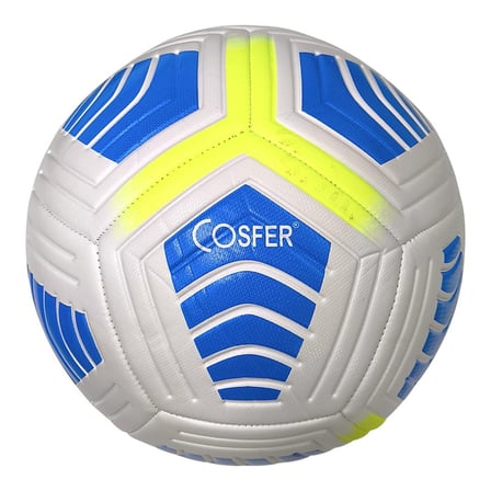 Özel Üretim Açık Hava Cosfer Cfs-Ftt Futbol Topu 4 Astar Suni Deri NO:5 Mavi