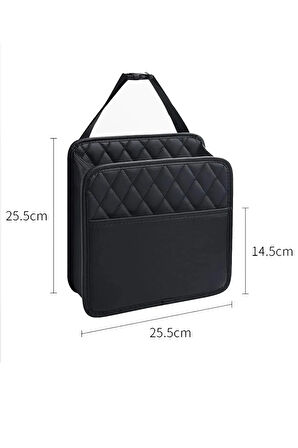 Daihatsu Sandero  Uyumlu Vip Deri Koltuk Arkası Organizer - Eşya Düzenleyici Çanta