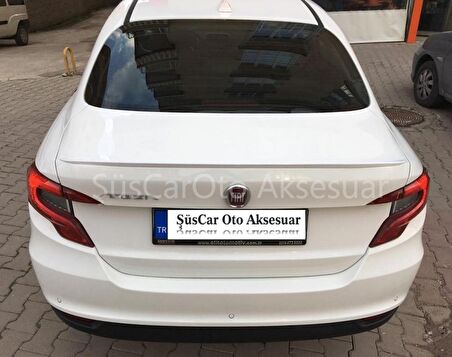 Fiat Egea Bagaj Üstü Slim Spoiler Parlak Beyaz