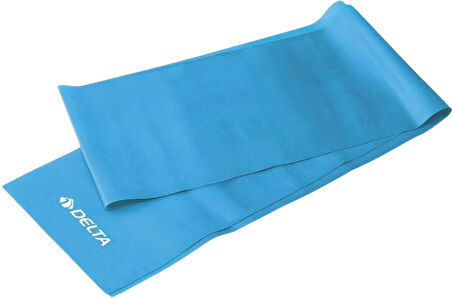 DELTA 120x7,5 SERT MAVİ PİLATES BANDI