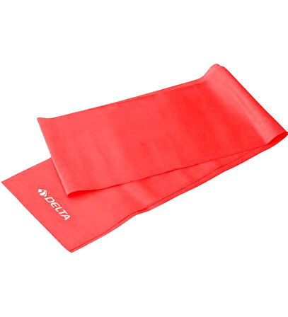 DELTA 120x7,5 SERT KIRMIZI PİLATES BANDI