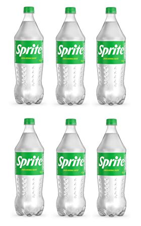 Sprite Gazoz Limon Aromalı 1 Lt X 6 Adet