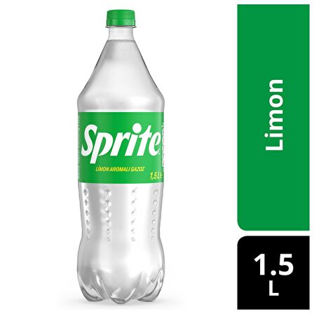 Sprite Gazoz Limon Aromalı 1,5 Lt