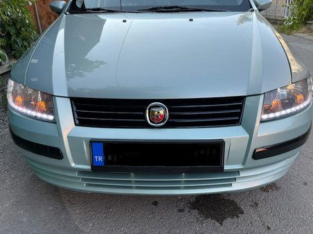 Fiat Stilo Abarth Logo Ön Panjur Arması Krom Çerçeveli 100mm Orjinal