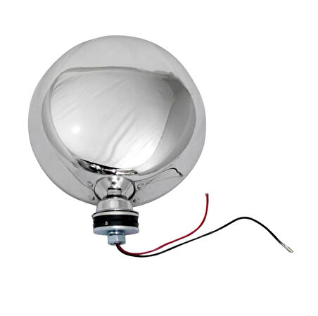 Sis Lambası 12v Yuvarlak 4x4 Krom Jumbo Beyaz 
