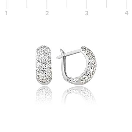 Supertrend Gümüş Tamtur Küpe