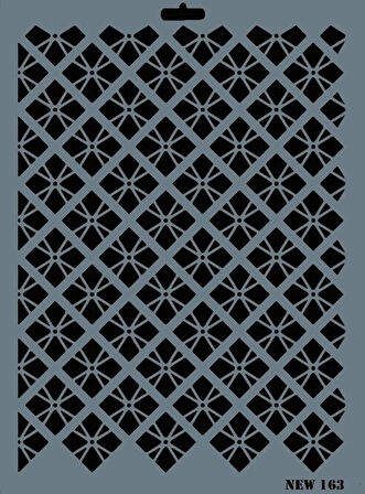 Supertrend Stencil Boyama Şablonu 25x35 cm. NEW-163