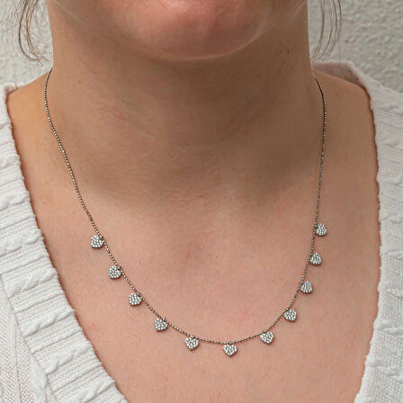 Supertrend Gümüş Kalpli Şans Kadın Kolye