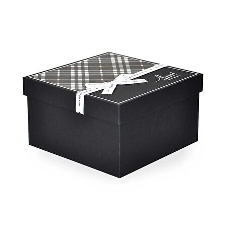 Kurdeleli Kare Hediye Kutu Seti 3lü