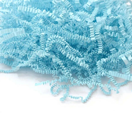 Zigzag Kırpık Kağıt 250gr -Mavi-