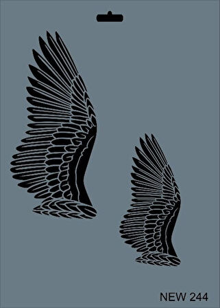 Supertrend Stencil Boyama Şablonu 25x35 cm. NEW-244