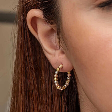 Supertrend Gümüş Dorika Kadın Küpe